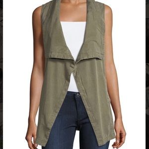 Splendid Drape Front Vest